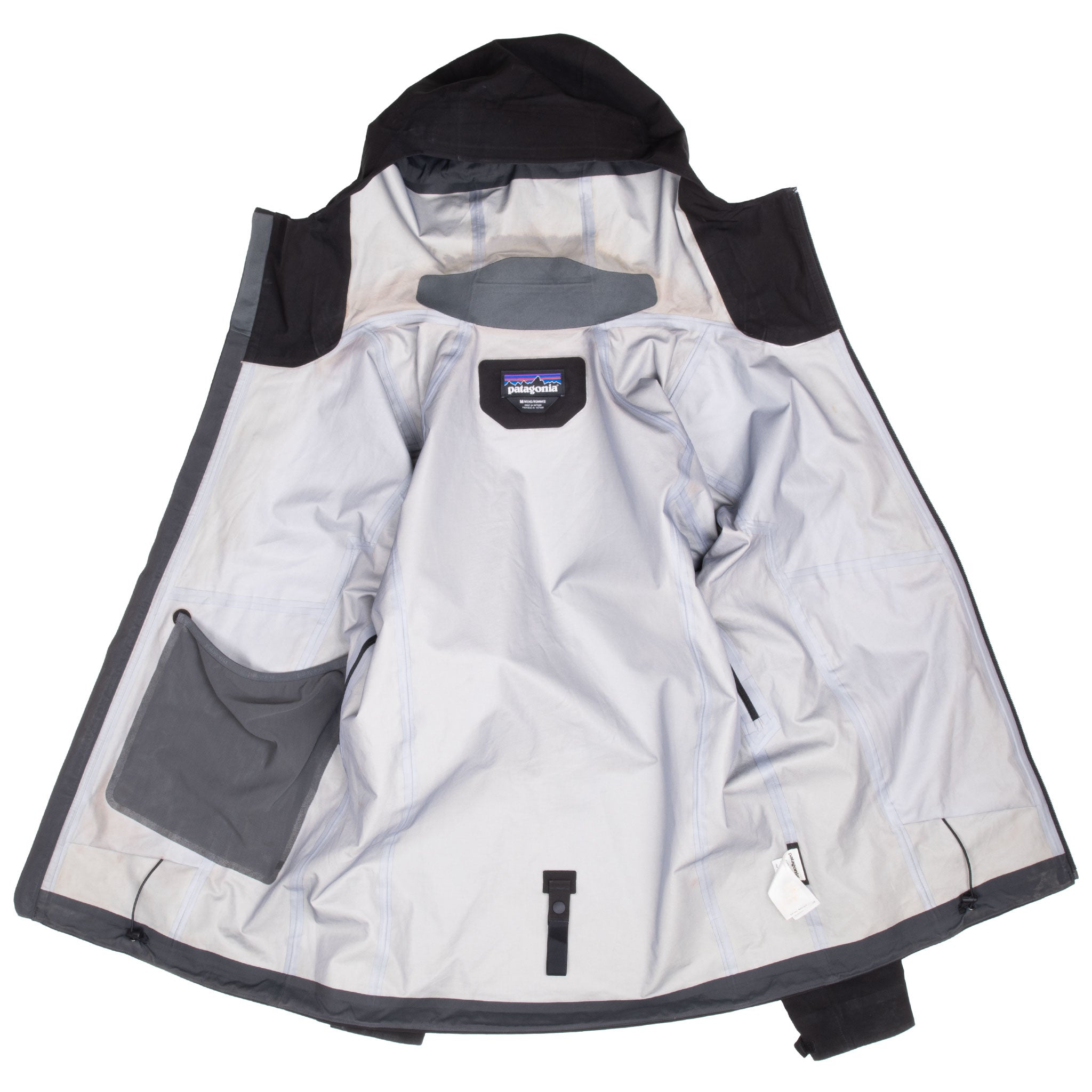 Vintage Patagonia Stretch Triolet Black Recco Goretex Jacket Size Medium

STY83402