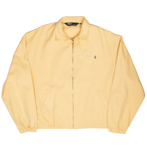 Vintage Polo Ralph Lauren Olive Green Harrington Golf Jacket 1990S Size XL