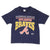 Vintage Mlb Atlanta Braves 1992 Hanes Tee Shirt Size Large Made In USA With Single Stitch Sleeves