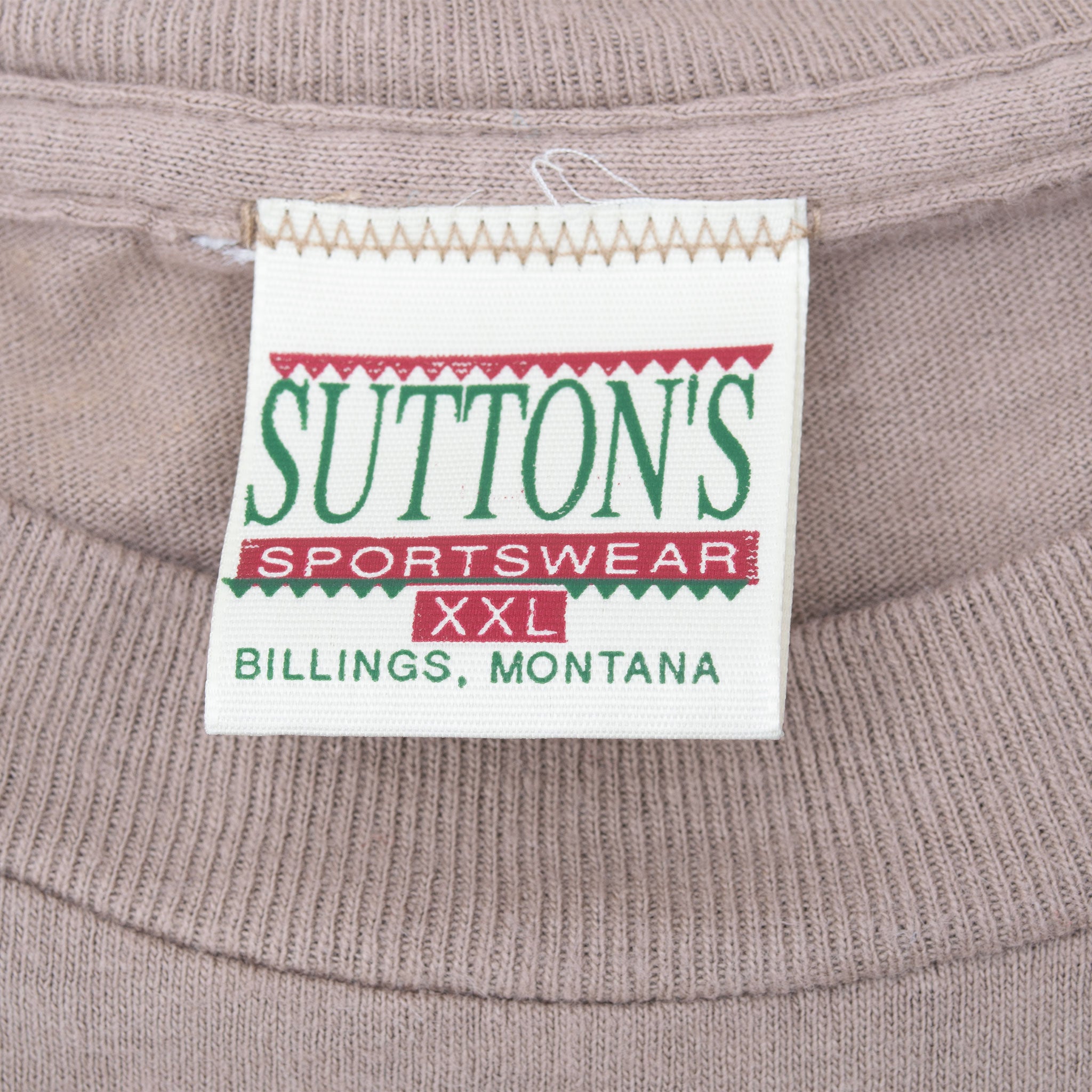 Vintage Yellowstone National Park Elk Animal Tee Shirt 1995 Size 2XL With Single Stitch Sleeves