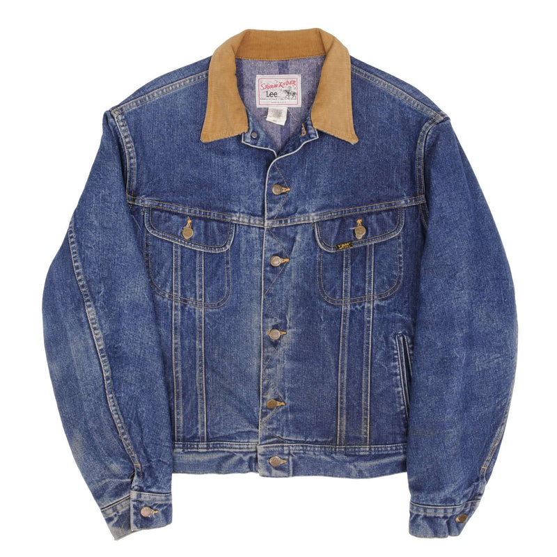 VINTAGE LEE STORM RIDER BLANKET LINED DENIM JACKET 1980s