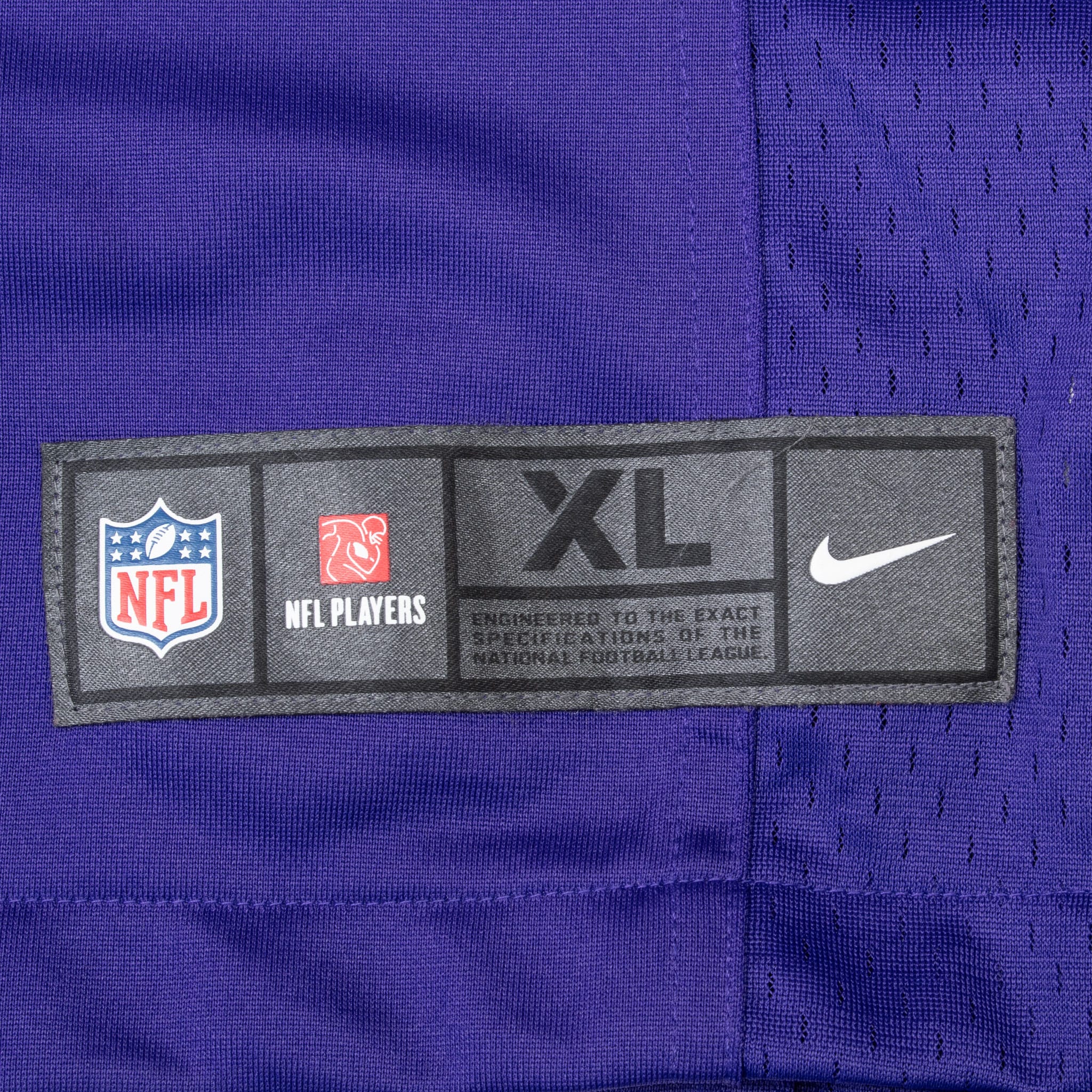 VINTAGE NFL MINNESOTA VIKINGS PETERSON #28 NIKE JERSEY 2000S SIZE XL