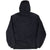 Vintage Carhartt Black Hooded Active Jacket J140Blk Size Large Tall Made in USA