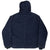 Vintage Carhartt Navy Blue Sherpa Lined Hooded Jacket 2011 J284 Mdt Size 2XL