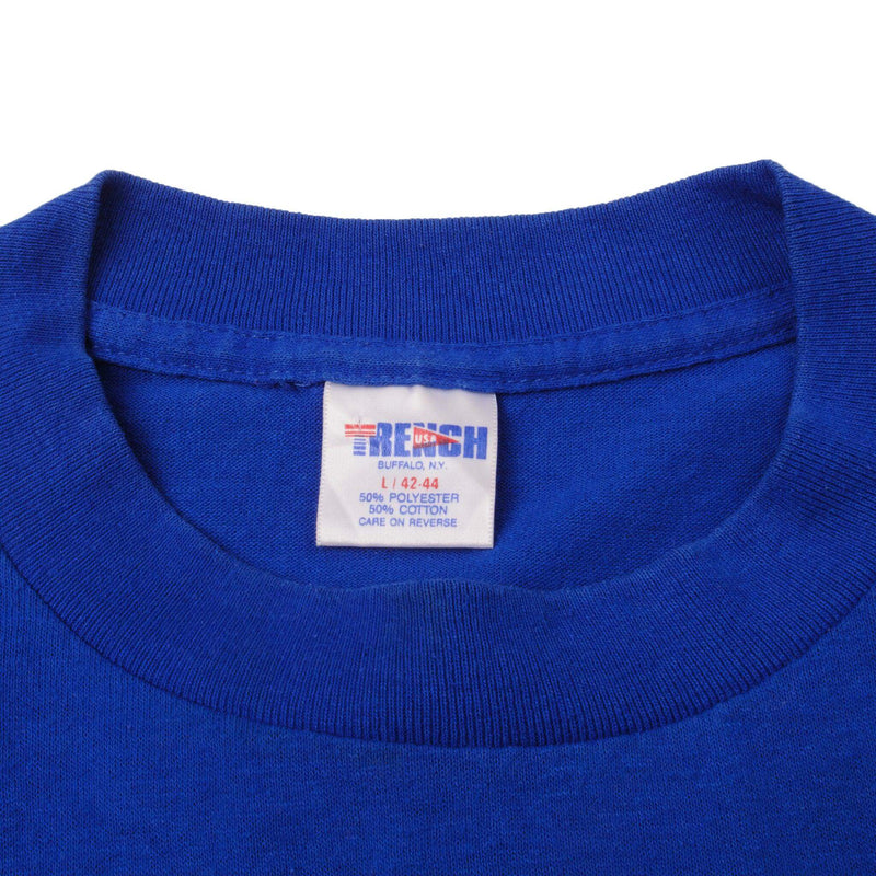 VINTAGE MLB NEW YORK METS TEE SHIRT 1989 SIZE LARGE MADE IN USA