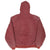 Vintage Carhartt Crimson Red Hooded Active Jacket 2000 J168Brk Size Large