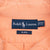 Vintage Polo Ralph Lauren Salmon Pink Shirt 1990S Size 2XL Tall