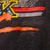 Vintage Nascar Dale Earnhardt "Black Magik" Tee Shirt 1990 Size L With Single Stitch Sleeves. Made in USA