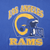 Vintage NFL Los Angeles Rams Tee Shirt Size Large Made In USA With Single Stitch Sleeves 1990S
