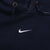 Vintage Navy Blue Nike Center Swoosh Hoodie 1990S Size XL Made In USA Travis Scott