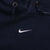 VINTAGE NIKE CENTER SWOOSH NAVY BLUE TRAVIS SCOTT HOODIE 1990S LARGE MADE IN USA