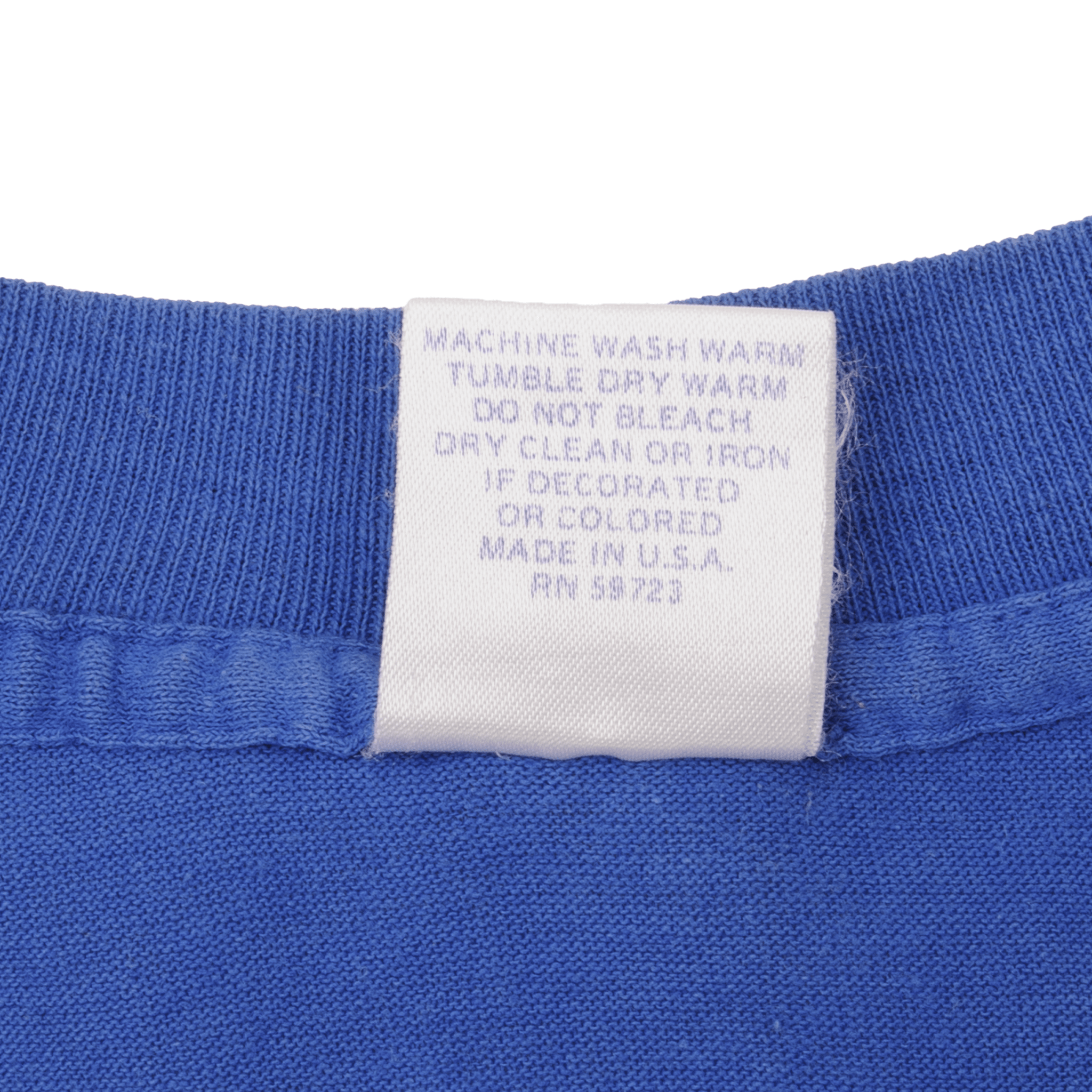 Vintage NFL Los Angeles Rams Tee Shirt Size Large Made In USA With Single Stitch Sleeves 1990S