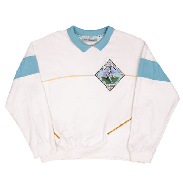 Vintage Nino Cerruti Sport Tennis Sweatshirt 1990S Size Large