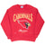 Vintage Nfl Arizona Cardinals Embroidered Sweatshirt 1990S Size Large