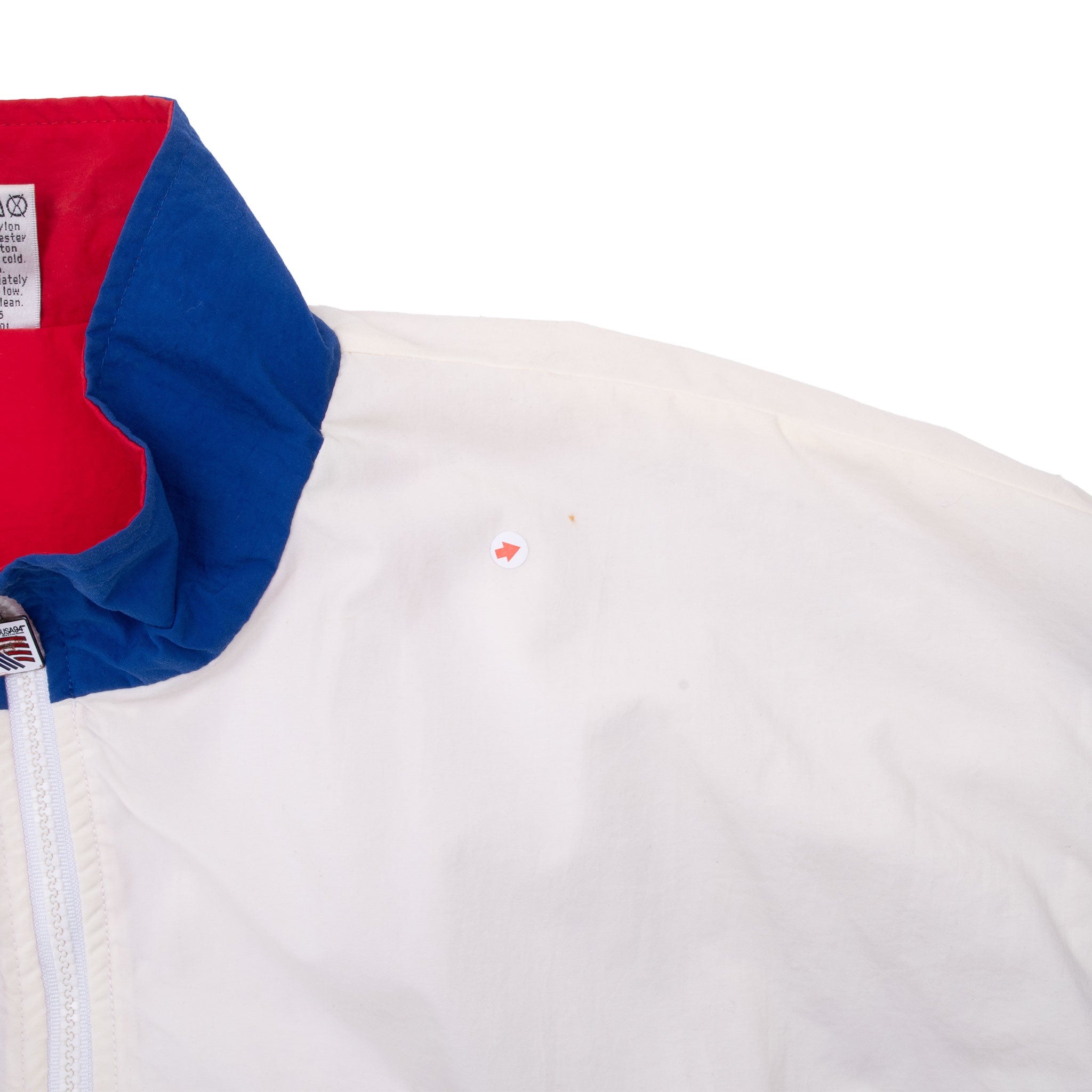 VINTAGE SOCCER WORLD CUP 1994 TEAM USA SNICKERS WINDBREAKER JACKET 1990S XL