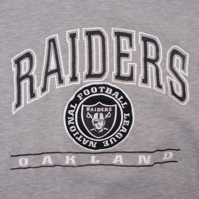Vintage NFL Oakland Raiders American Football Conference Sweatshirt Size XL