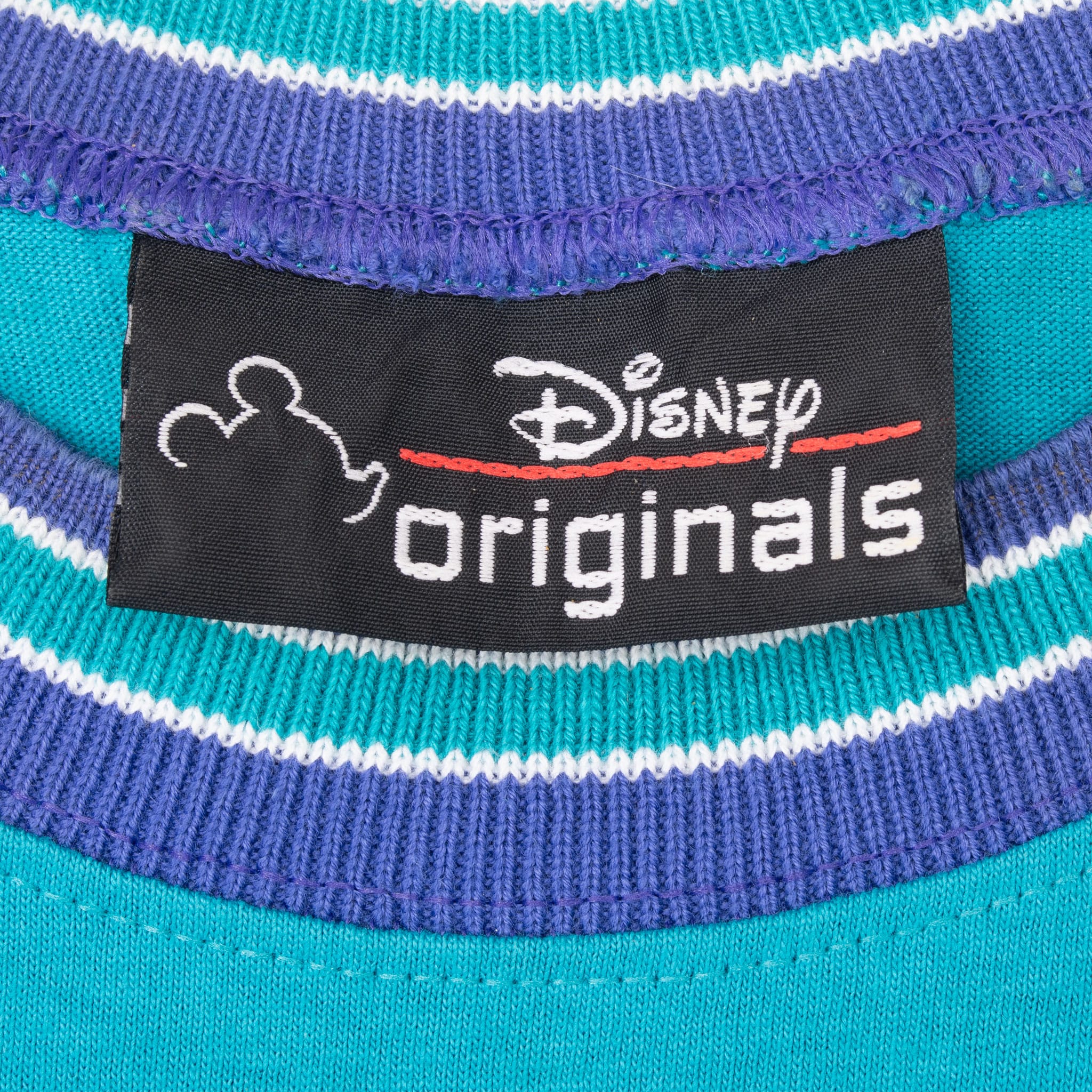 VINTAGE DISNEY MICKEY MOUSE TEAL TEE SHIRT 1990S SIZE LARGE