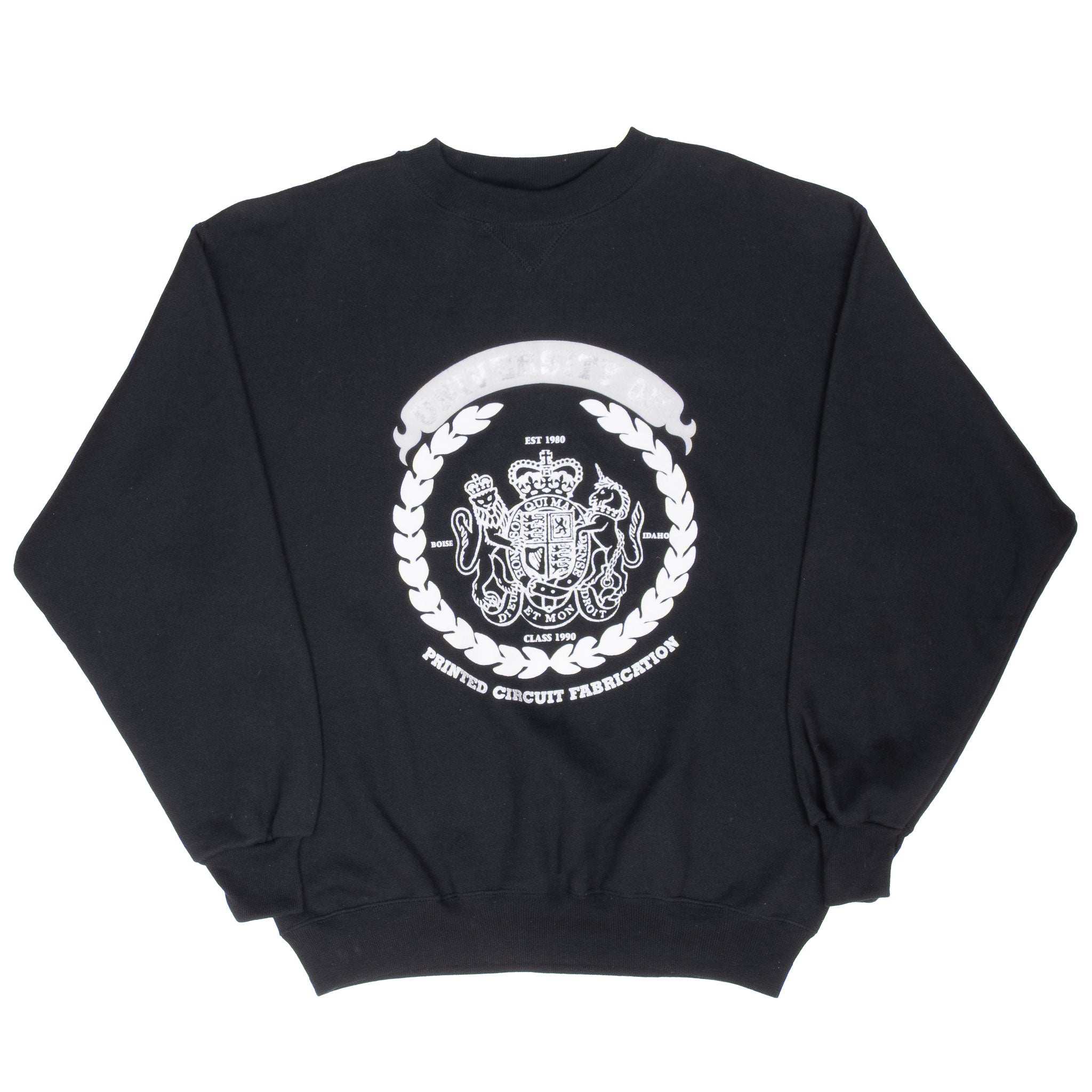 Vintage University Of Boise Idaho Hanes Sweatshirt 1990S Size Large