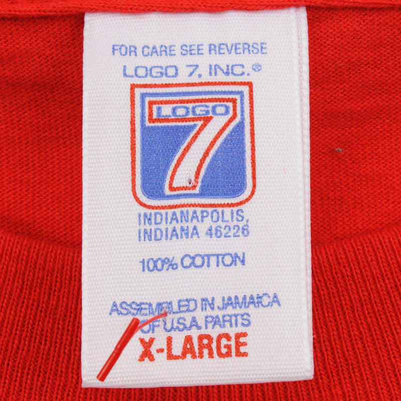 VINTAGE MLB CLEVELAND INDIANS TEE SHIRT 1999 SIZE XL
