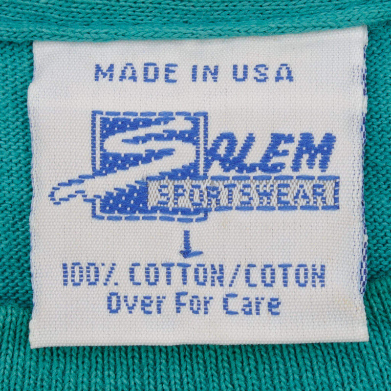 VINTAGE NFL MIAMI DOLPHINS TEE SHIRT 1992 SIZE LARGE MADE IN USA