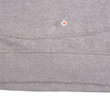 VINTAGE NIKE SPELLOUT SWOOSH GRAY HOODIE SWEATSHIRT 2000S SIZE LARGE