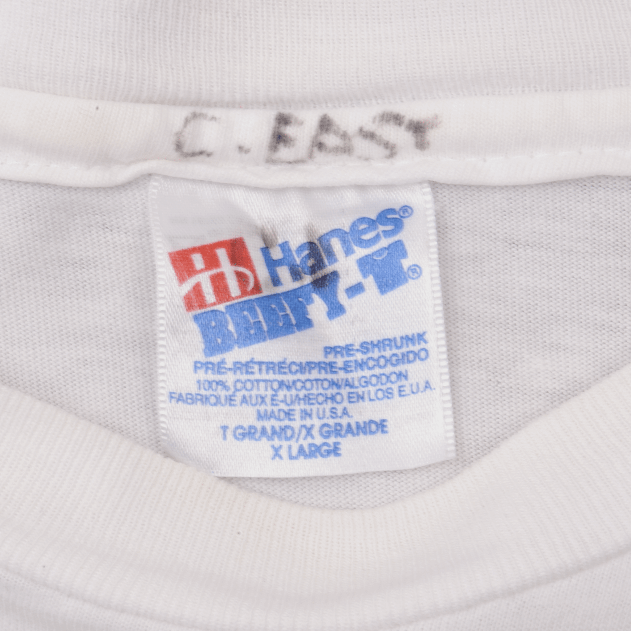 Vintage Albert Einstein E=Mski2 Young Life's Tee Shirt 1995 Size XL Made In USA With Single Stitch Sleeves