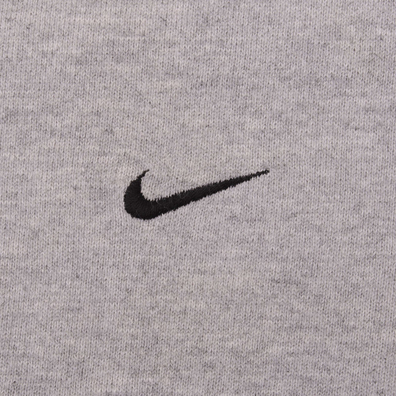 Vintage Nike Classic Swoosh Gray Crewneck Sweatshirt 1990S Size Medium Made In USA