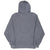 VINTAGE NIKE CLASSIC SWOOSH DARK GREY HOODIE SWEATSHIRT 2000S MEDIUM
