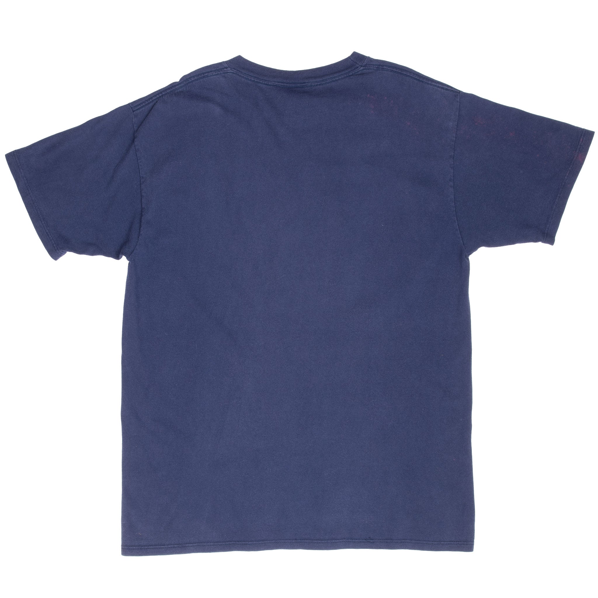 Plain back of navy Looney Tunes short-sleeve T-shirt