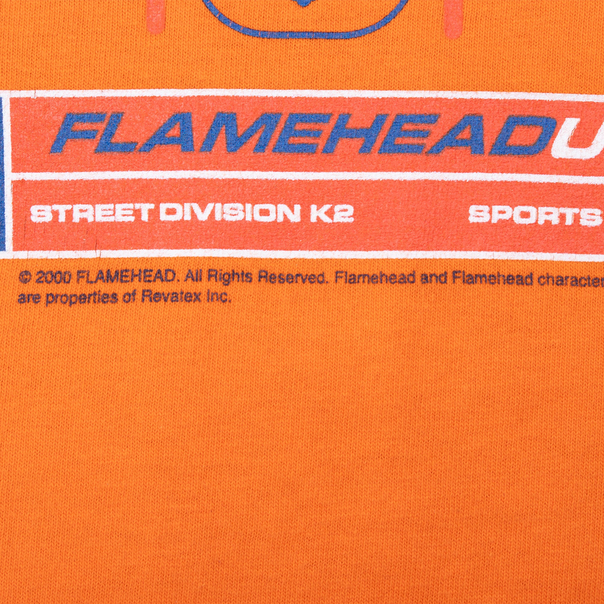 Vintage Jnco Flamehead Usa 2000 Tee Shirt Size Large Made In Usa