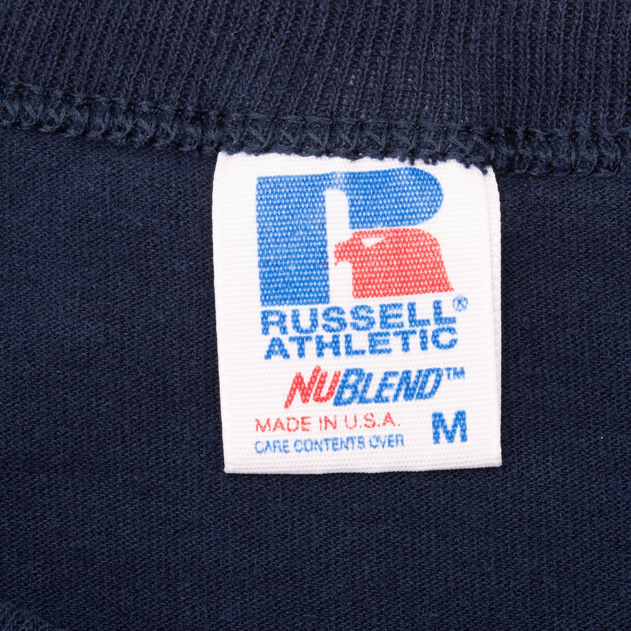 Vintage Ncaa Byu Cougars Faculty Staff 1980S Russell Tee Shirt Size Medium Made In Usa With Single Stitch Sleeves