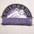 Vintage White MLB Colorado Rockies Tee Shirt 1991 Size Medium Made In USA With Single Stitch Sleeves