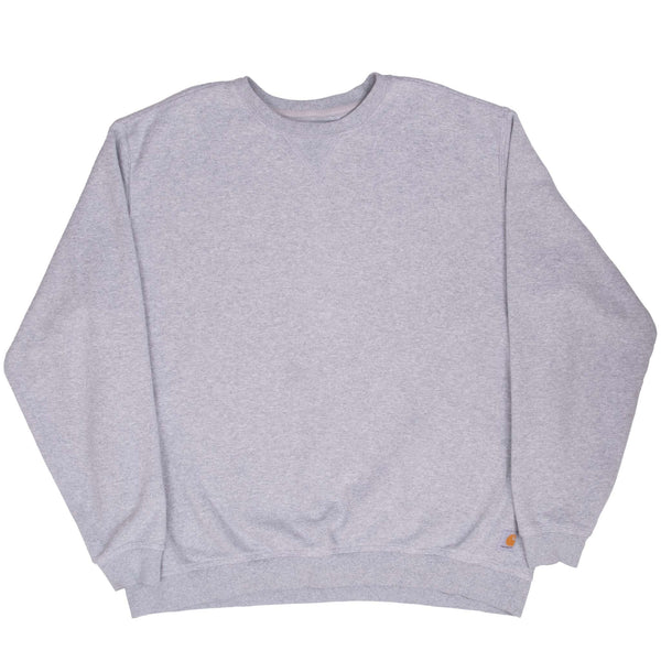 Vintage Carhartt Grey Crewneck Sweatshirt Size 2XL Tall