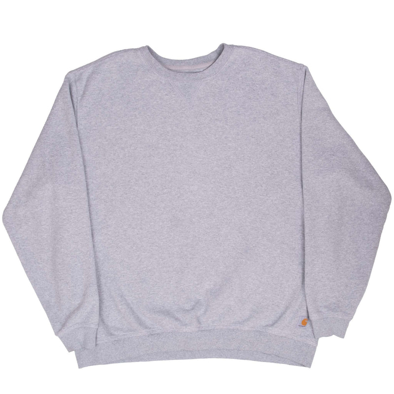 Vintage Carhartt Grey Crewneck Sweatshirt Size 2XL Tall
