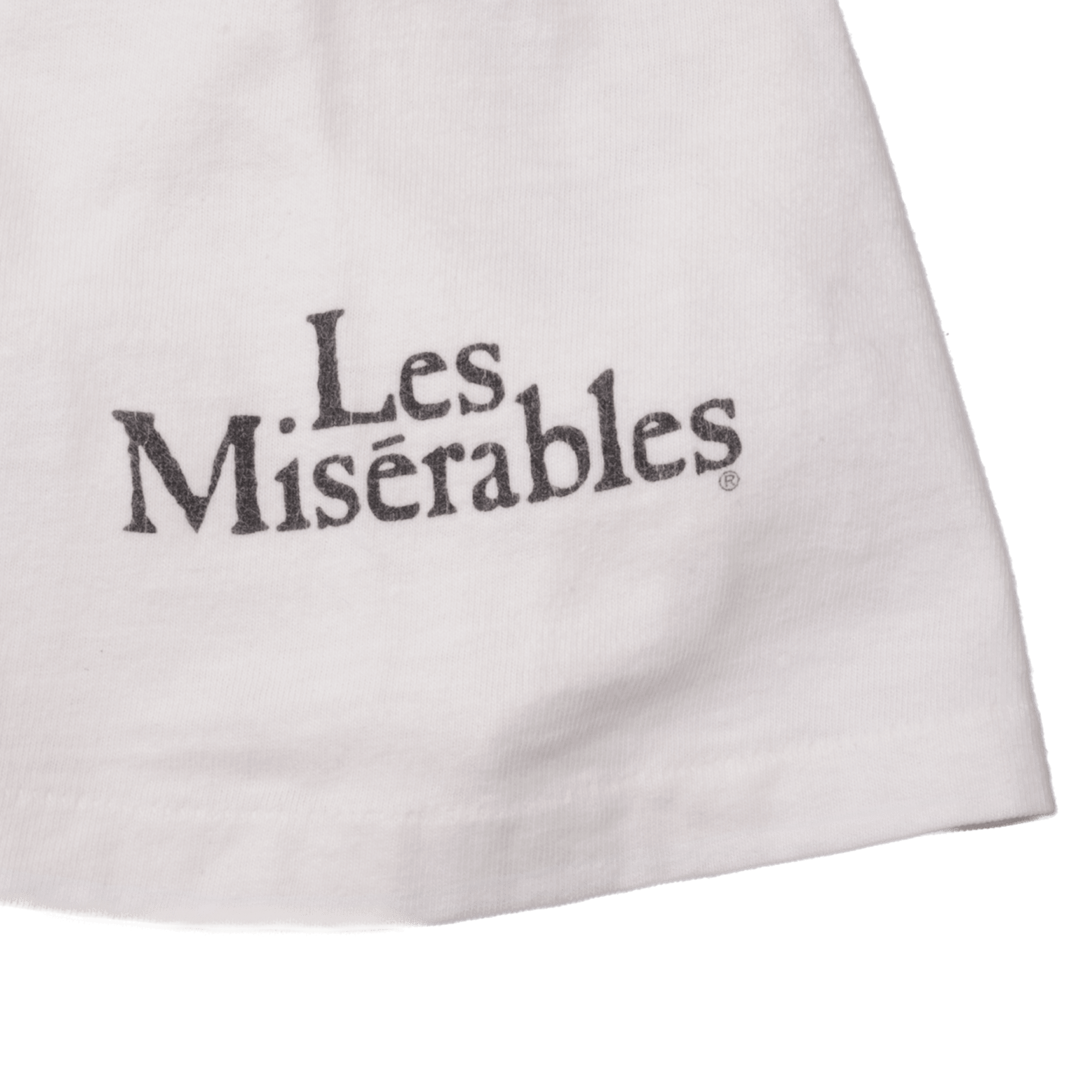Vintage Les Miserables 1986 Tee Shirt Size Large Made In USA With Single Stitch Sleeves