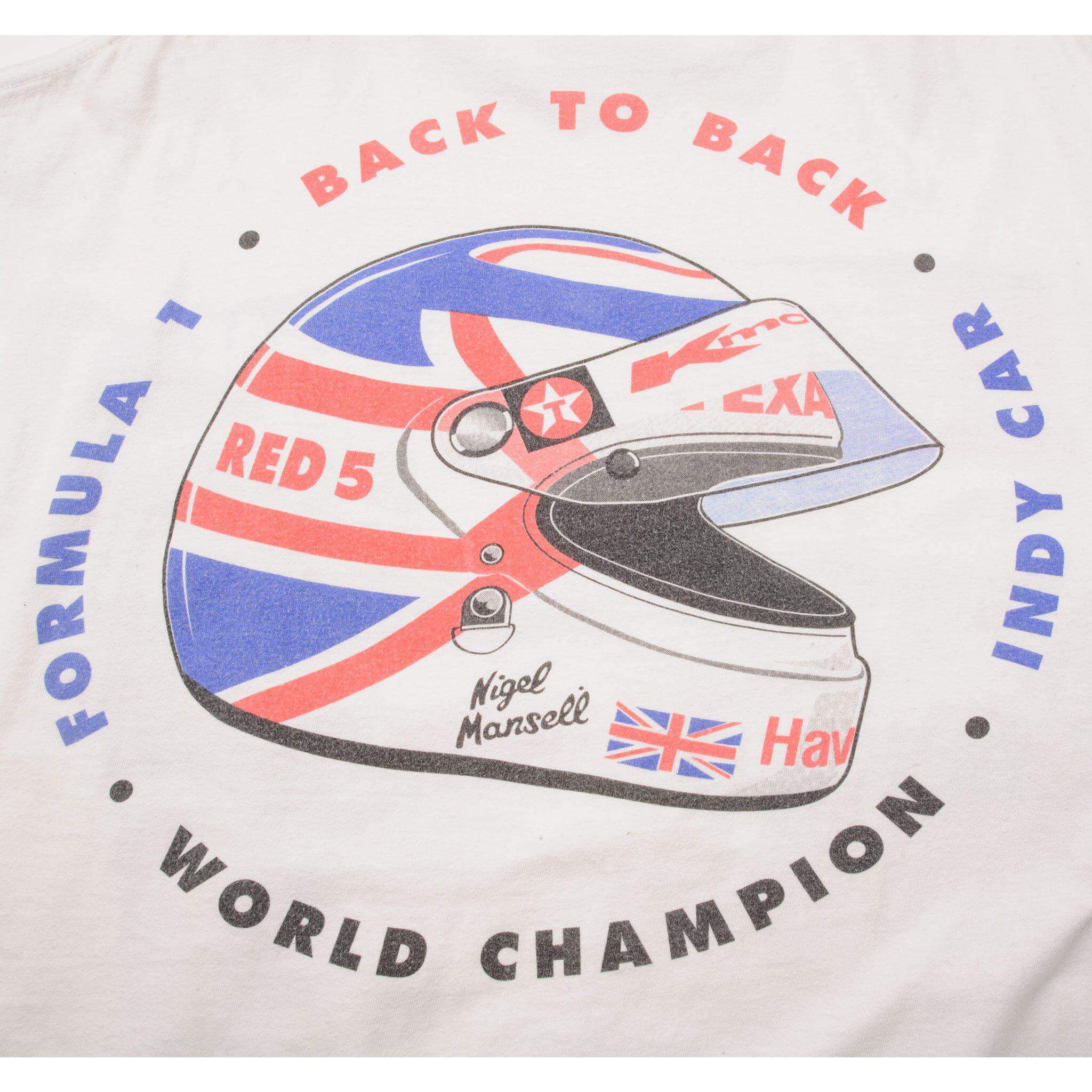 VINTAGE RACING NIGEL MANSELL TEE SHIRT 1994 SIZE XL MADE IN USA
