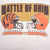 Vintage NFL Battle Of Ohio Cincinnati Bengals Vs Cleveland Browns Tee Shirt 1990S Size XL Made In Usa