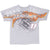 Vintage Nascar Denny Hamlin All Over Print 2000S Racing Tee Shirt Size Large