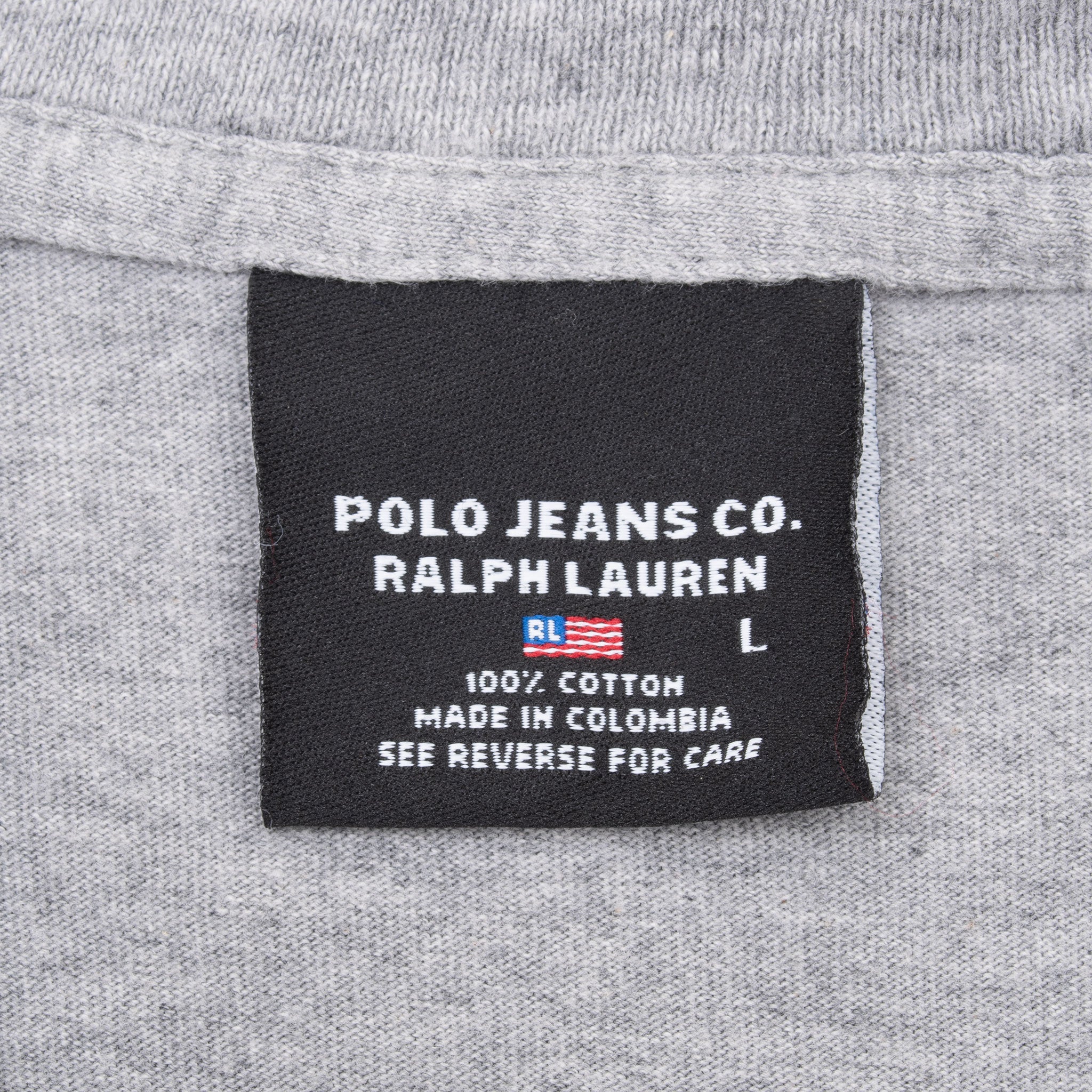 Vintage Ralph Lauren Polo Jeans Flag Tee Shirt 2000S Size Small