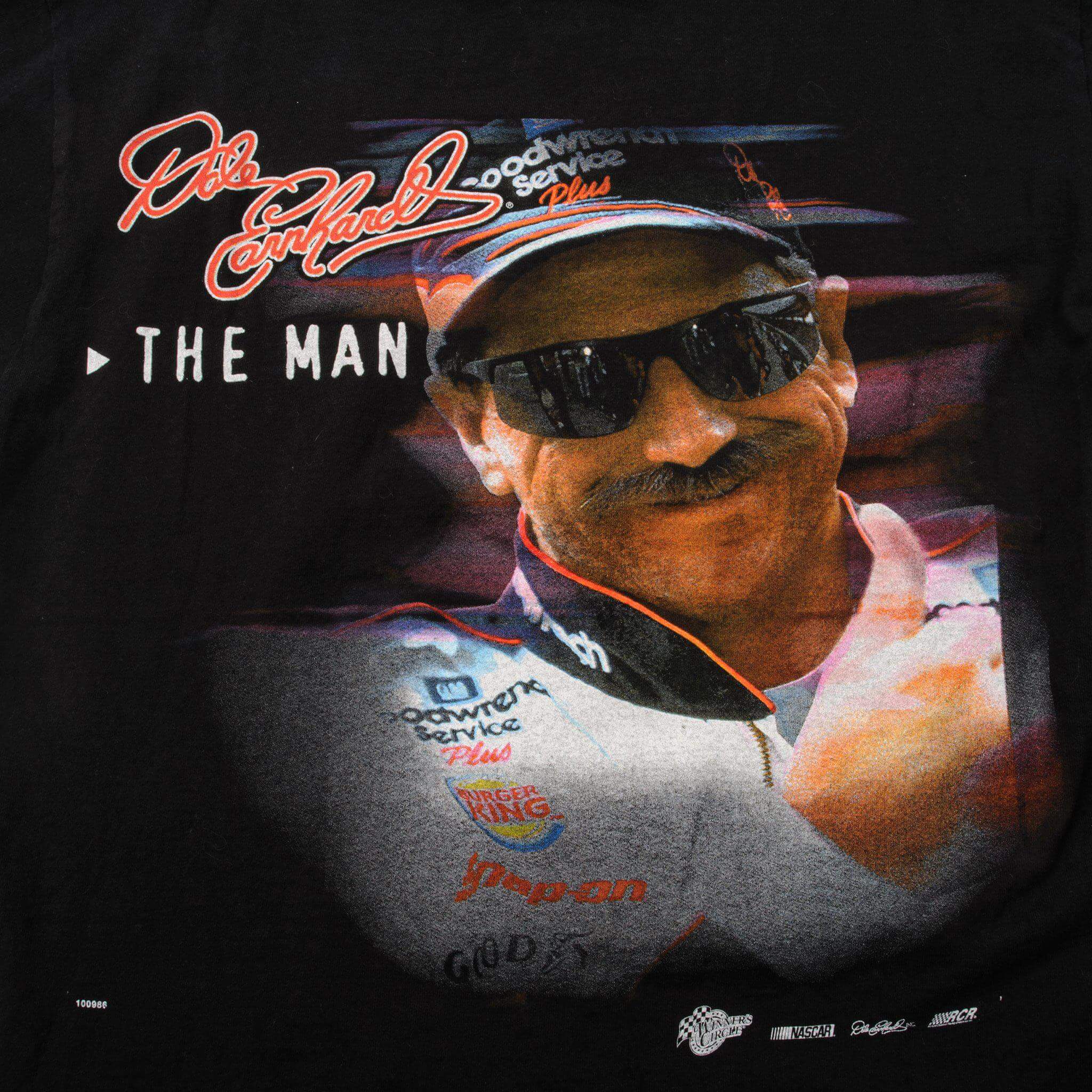 VINTAGE NASCAR DALE EARNHARDT TEE SHIRT SIZE MEDIUM