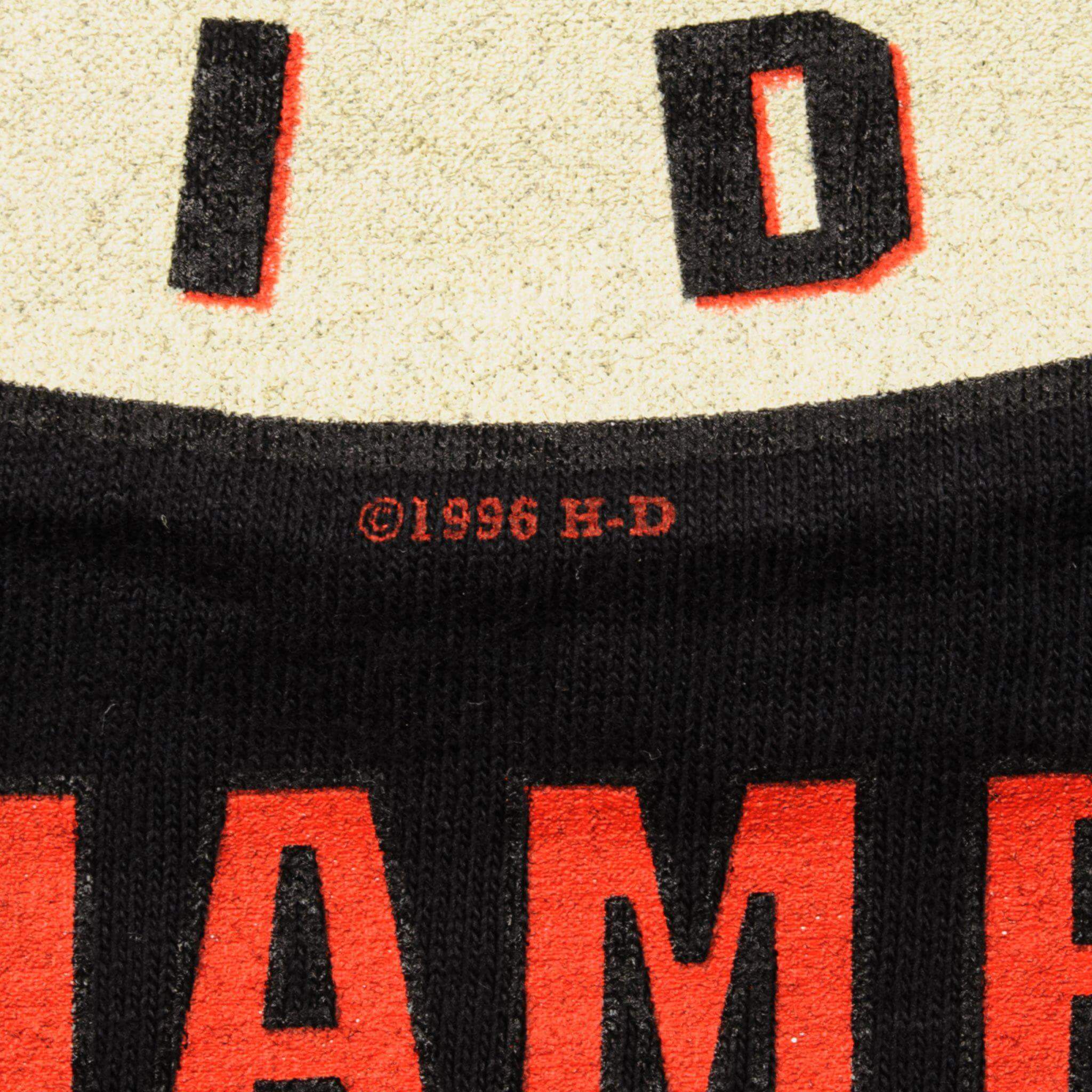 VINTAGE HARLEY DAVIDSON TEE SHIRT 1996 SIZE XL MADE IN USA