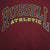 Vintage Russell Athletic Spellout Red Burgundy Sweatshirt 1990S XL Made In Usa