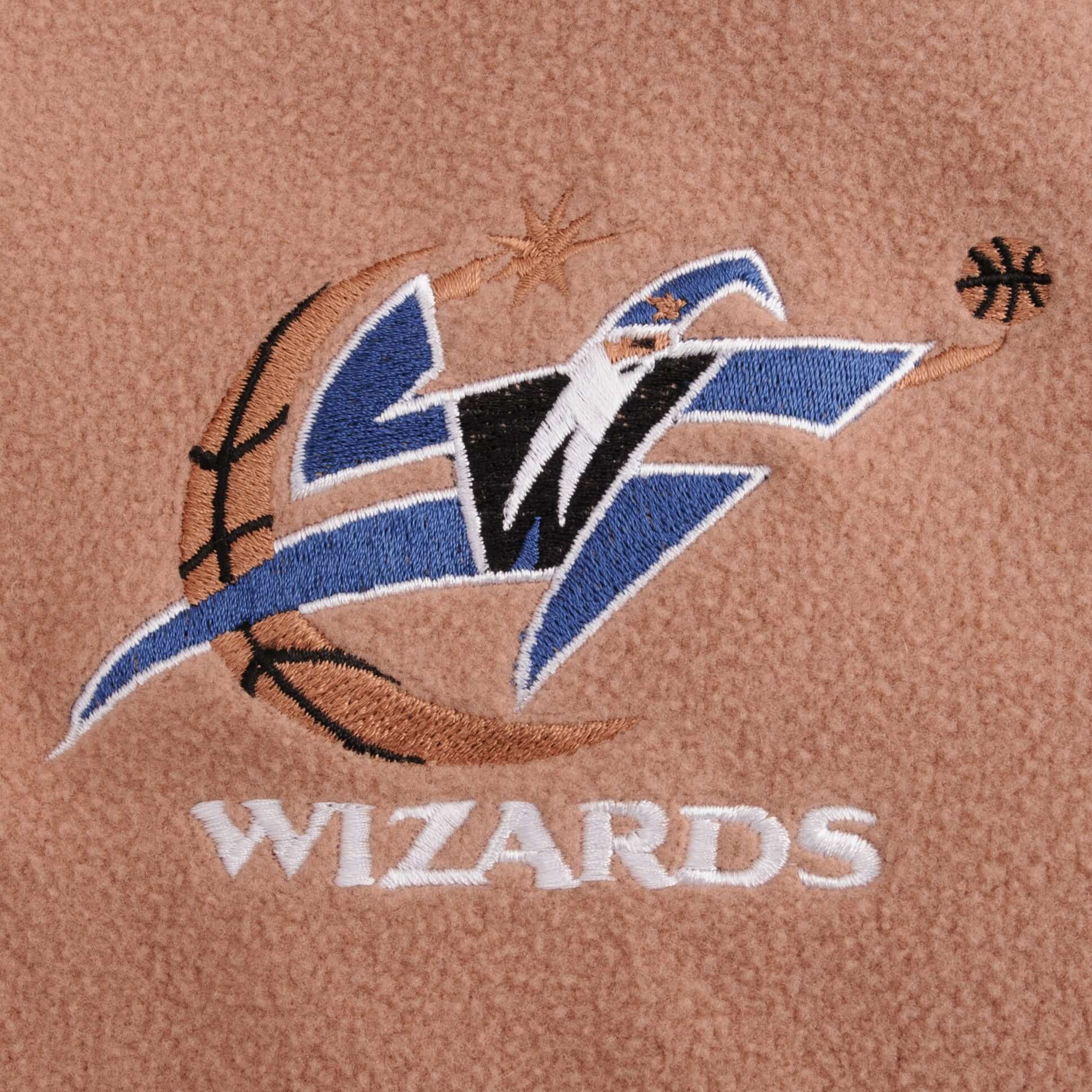 Vintage Nba Washington Wizards Reversible Jacket 1990S Size Large Deadstock