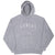 Vintage Nike Kansas Center Swoosh Grey Hoodie Sweatshirt 1990S Size XL