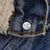Vintage Levis Sherpa Trucker Denim Jacket Orange Tab Medium Wash Clean 1970s Size 40R Made In USA  Back Button #527