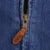 Vintage Polo Ralph Lauren Denim Harrington Jacket Size XL Made In Usa