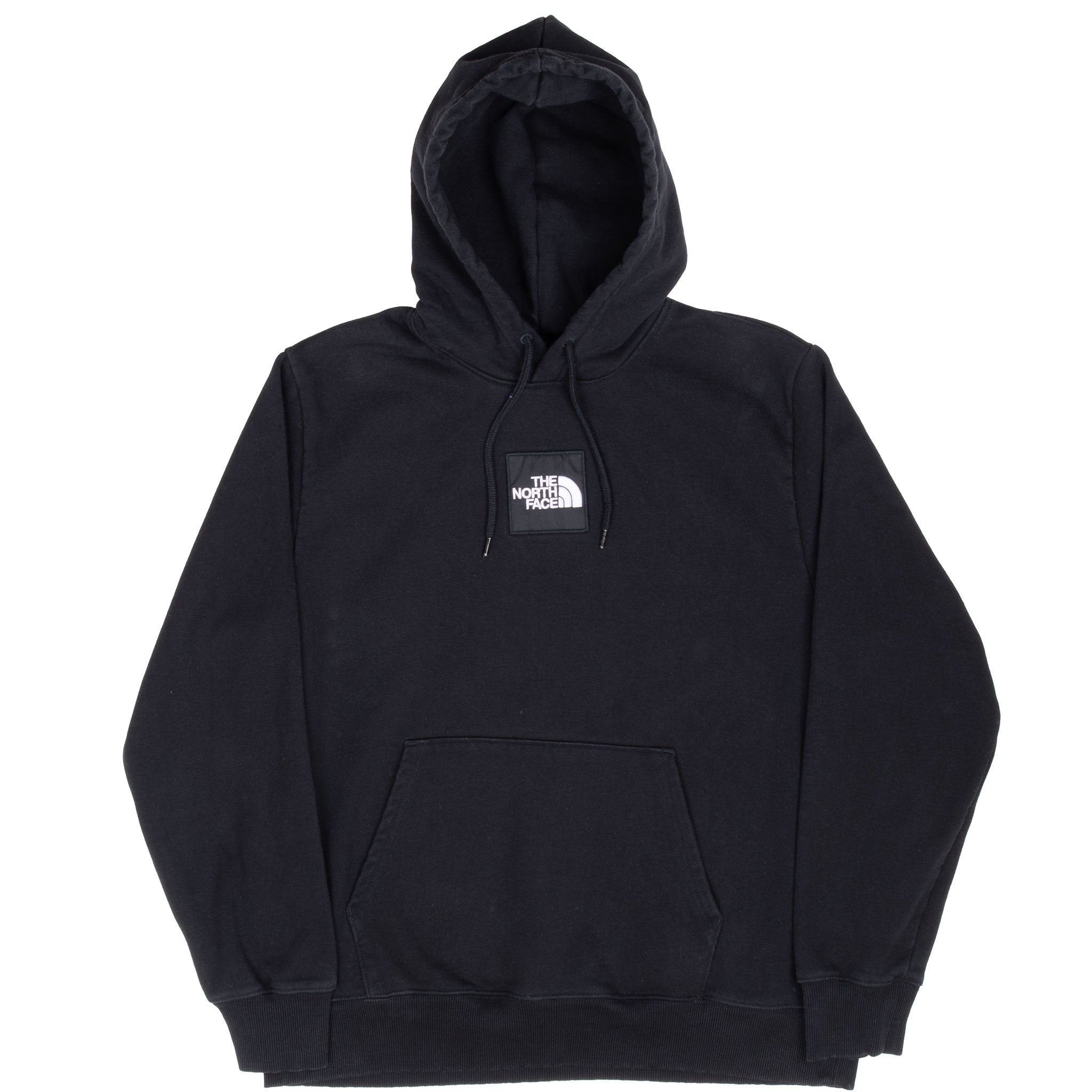 The North Face Black Hoodie Sweatshirt 2000S Size XL
