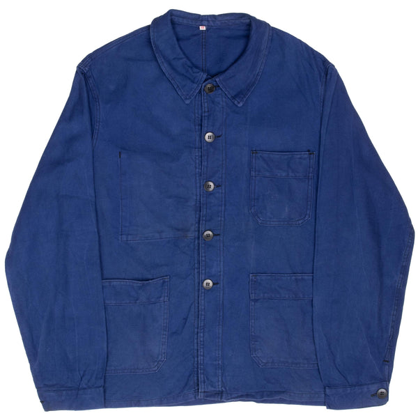 Vintage French Workwear Mont St Michel Moleskin Jacket 1960S Size Medium Made In France

Size 48EU