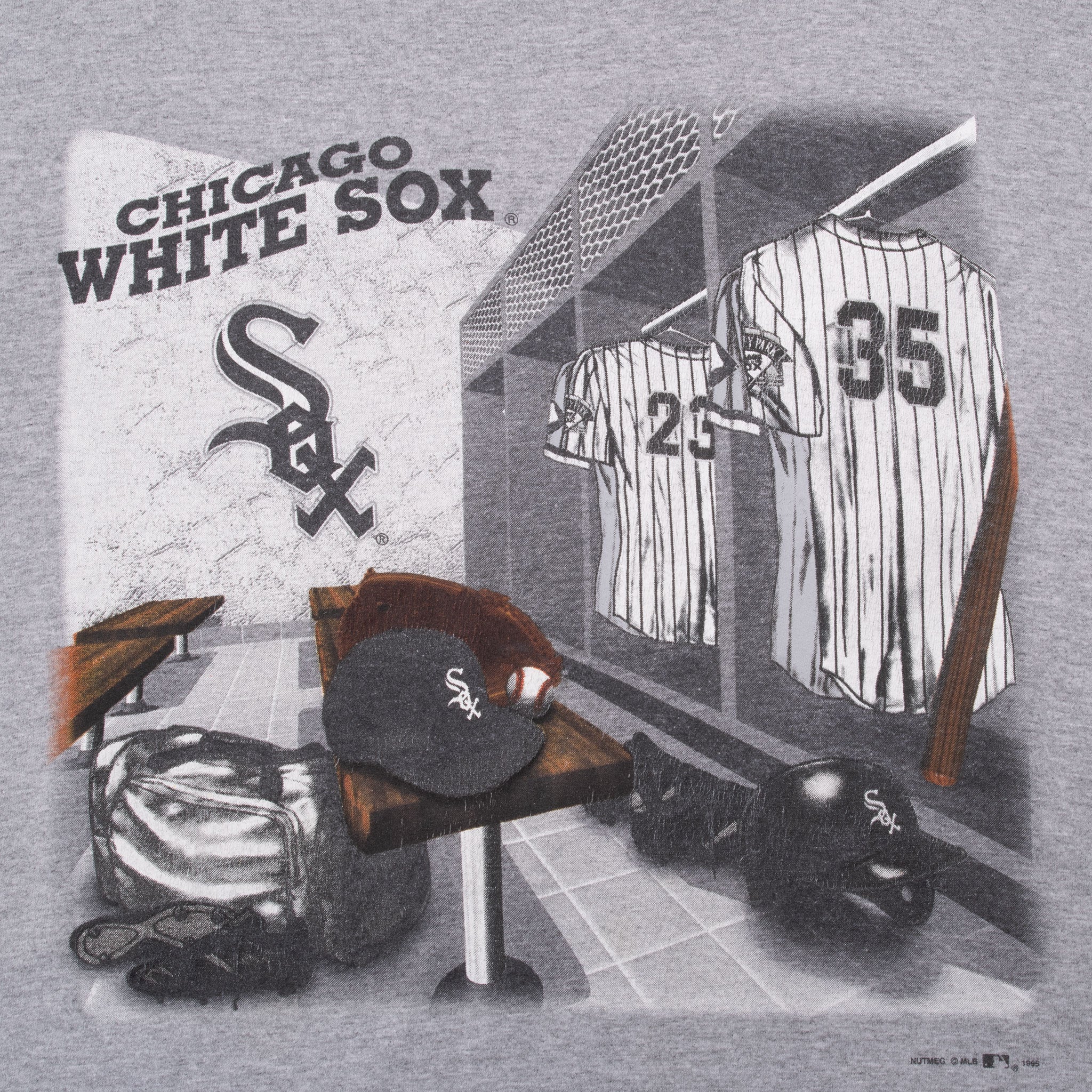 Vintage Mlb Chicago White Sox 1995 Tee Shirt Size Large Made In Usa