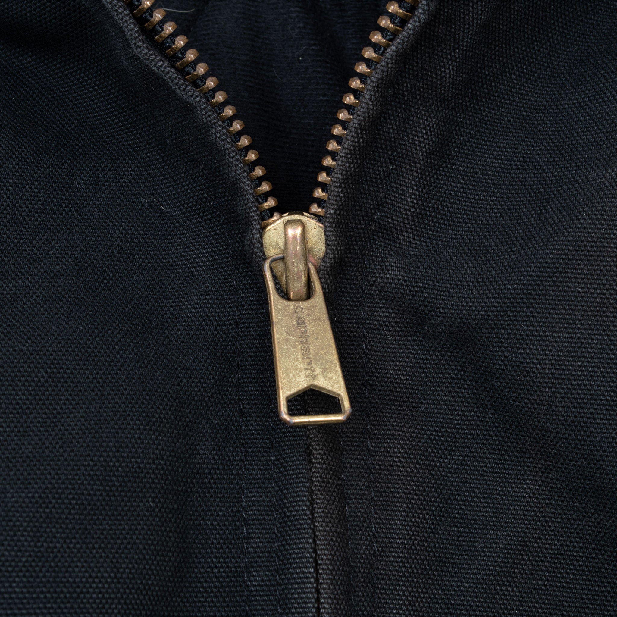 Vintage Carhartt Black Hooded Active Jacket J140Blk Size Large Tall Made in USA